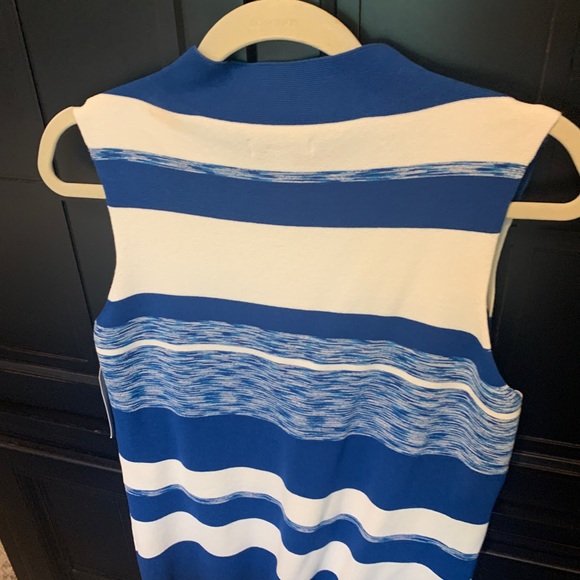 Nine West Striped Tank  Size medium - Picture 3 of 4